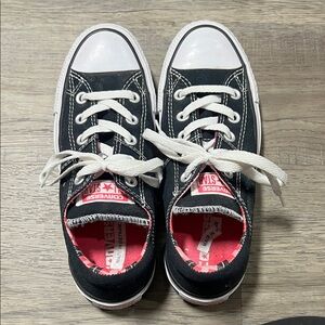 Converse Women’s  Black and White Sneakers